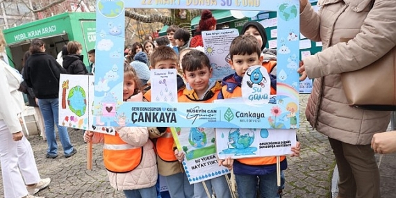 Çankaya’dan Dünya Su Günü’ne Anlamlı Etkinlik