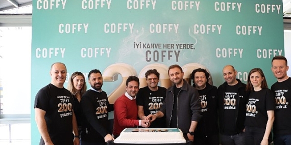 Coffy, 200’üncü mağazasını Ankara Yüksek Hızlı Tren Garı’nda açtı