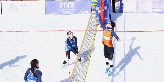 Osmangazi Belediyesi Kar Voleybolu Dünya Turu’na Ev Sahipliği Yapıyor