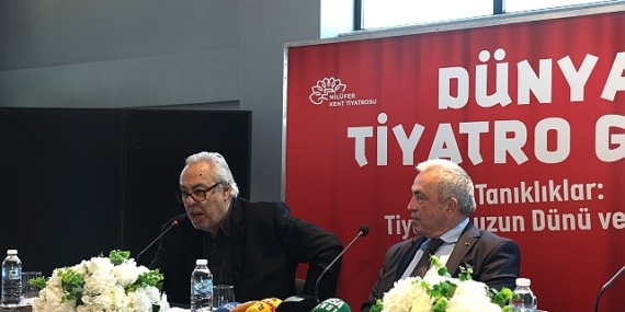 Rutkay Aziz Dünya Tiyatro Günü’nde Nilüferlilerle buluştu