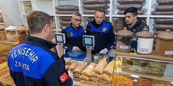 Yenişehir’de Bayram denetimi