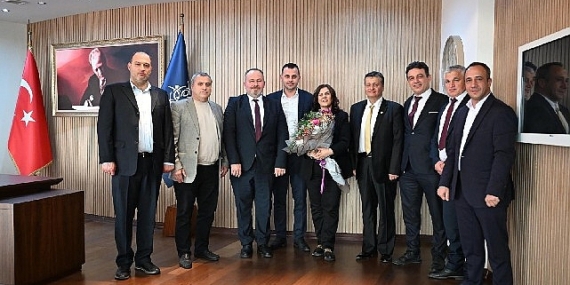 Başkan Çerçioğlu’na Nazilli Şoförler ve Otomobilciler Odası’ndan ziyaret