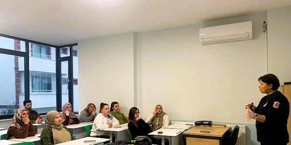 Bilgievleri personeli yangına karşı bilinçlendirildi