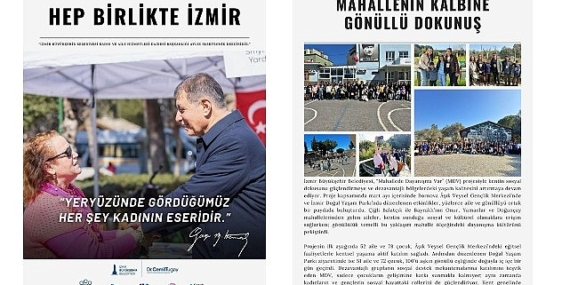 ‘Hep Birlikte İzmir’ mart sayısıyla yayında