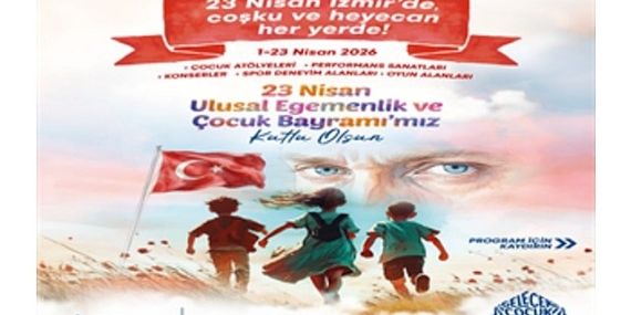 İzmir’de 23 Nisan coşkusu dört bir yanda