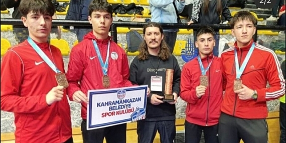Kahramankazan’ın Genç Karatecileri Türkiye Üçüncüsü Oldu!