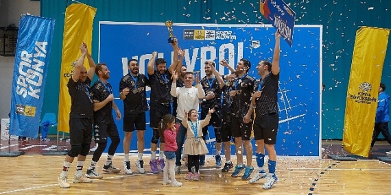 Konya Büyükşehir Kurumlar Arası Voleybol Turnuvası Tamamlandı