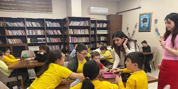 Maltepeli çocuklar hayal güçlerini kâğıda döktü
